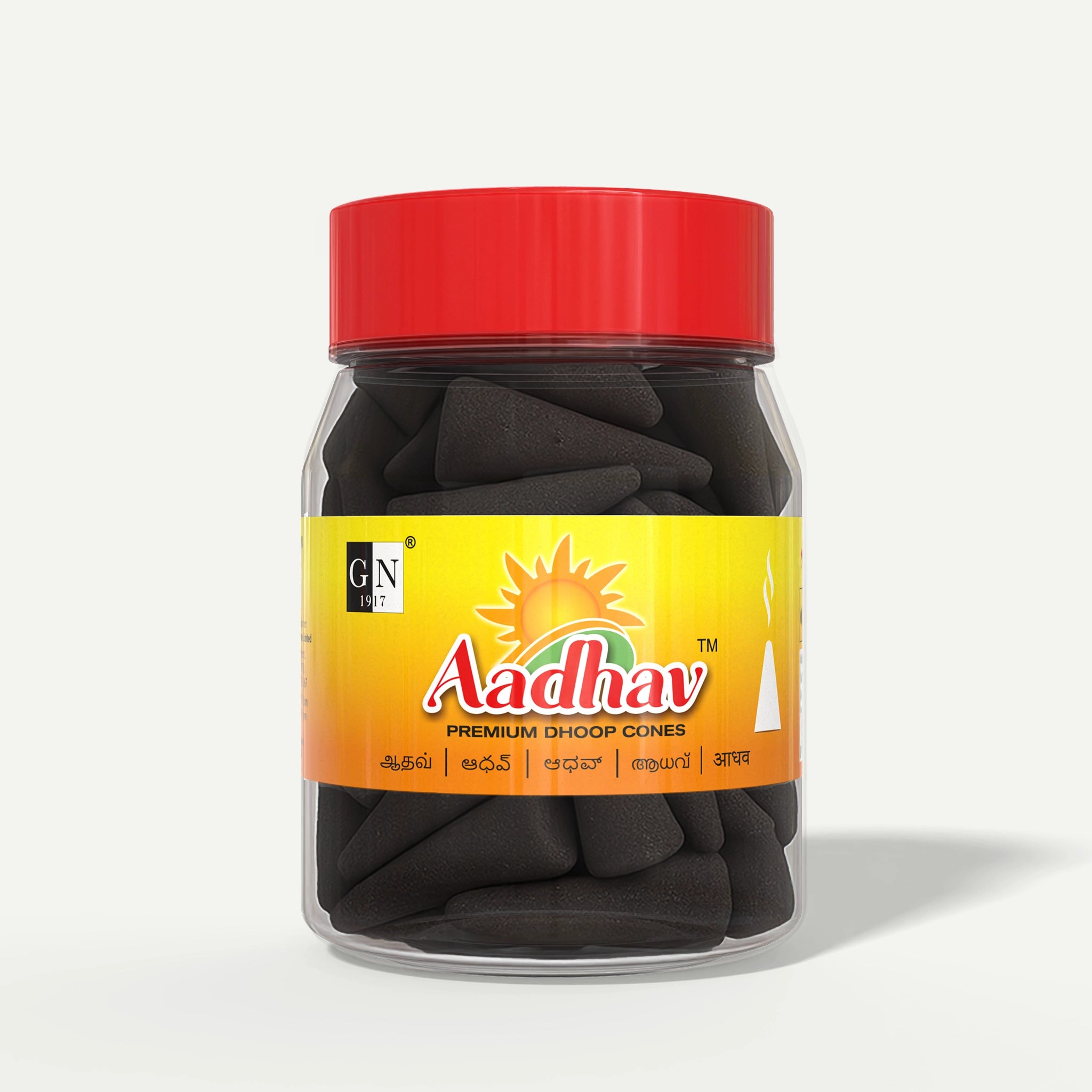Aadhav Dhoop Cones Jar