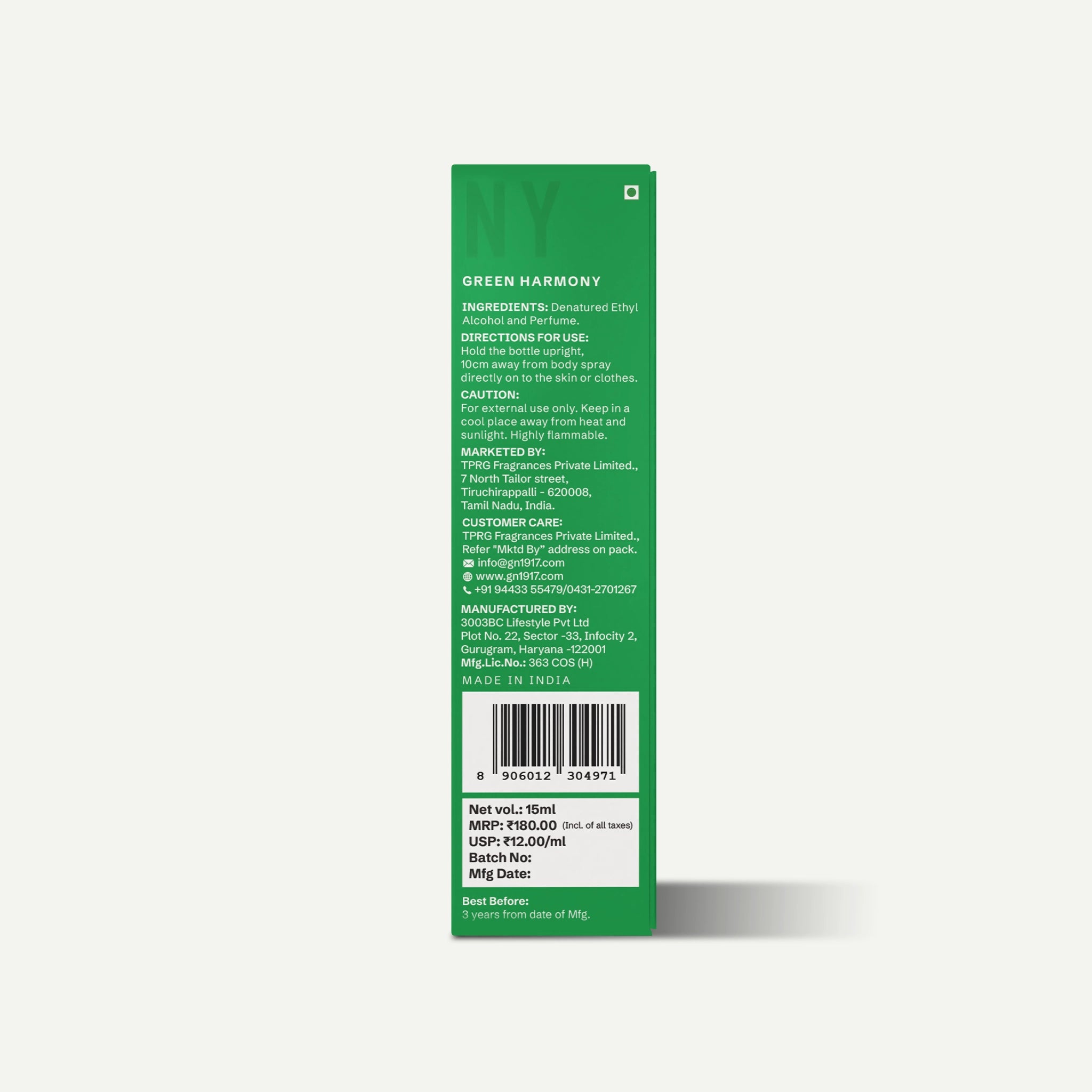 Green Harmony Perfume