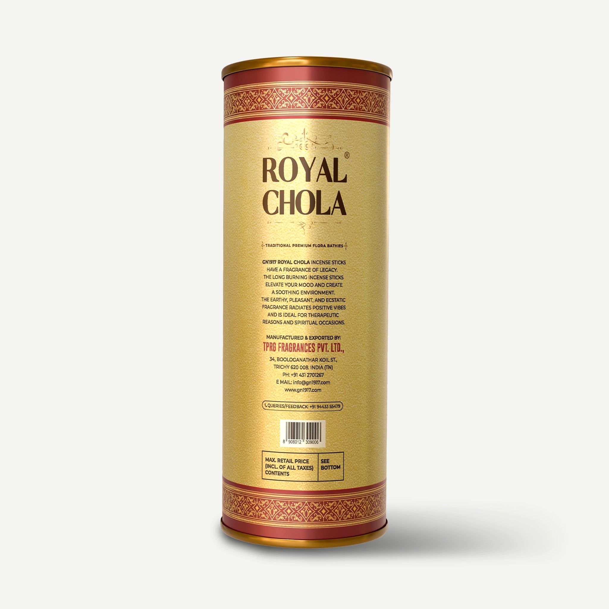 Royal Chola Premium Flora Incense Sticks