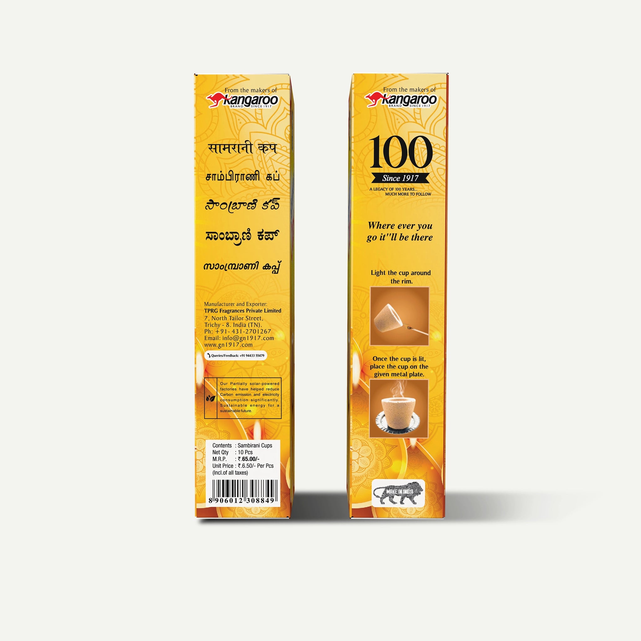 Sambirani Cups 10 pcs