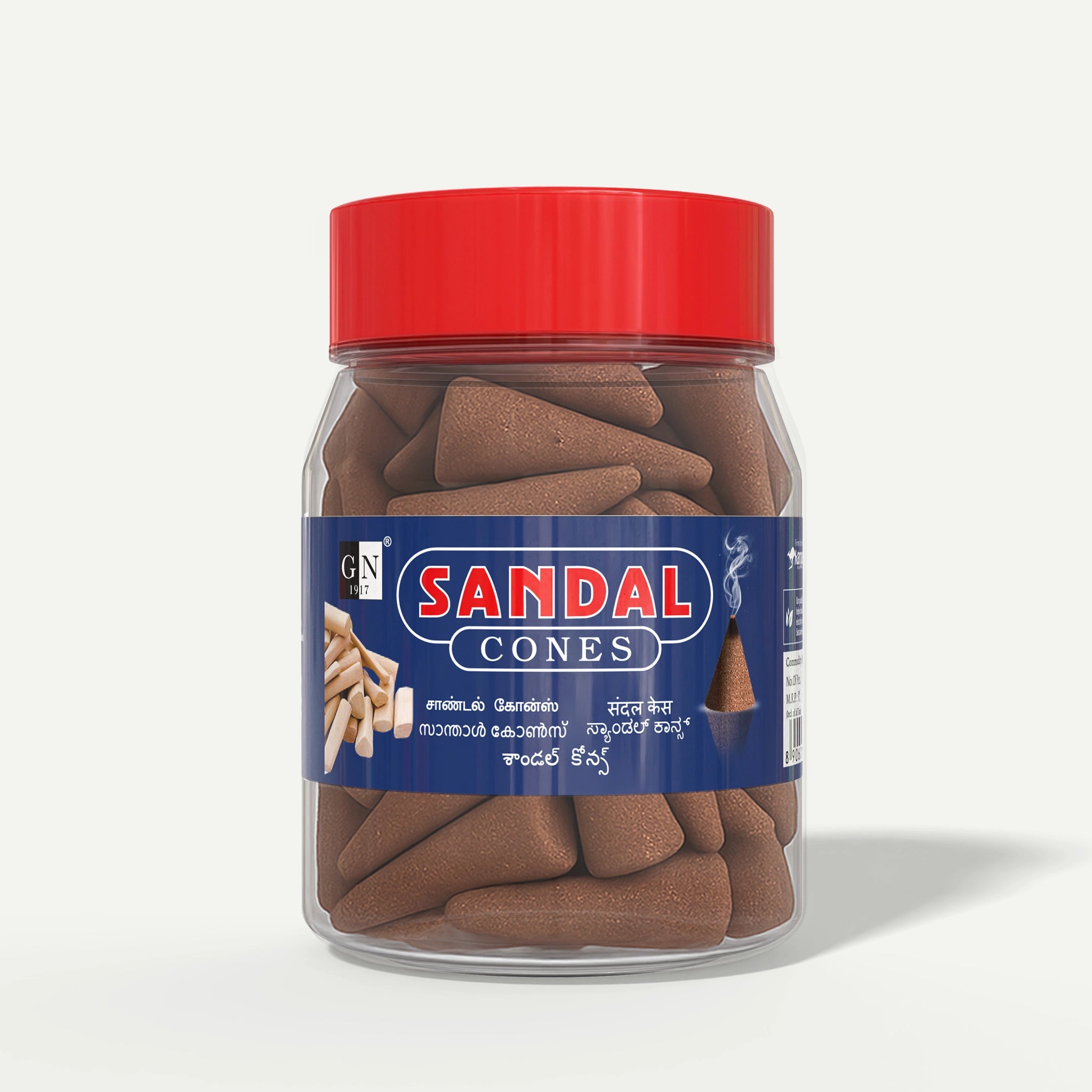 Sandal Cones Jar
