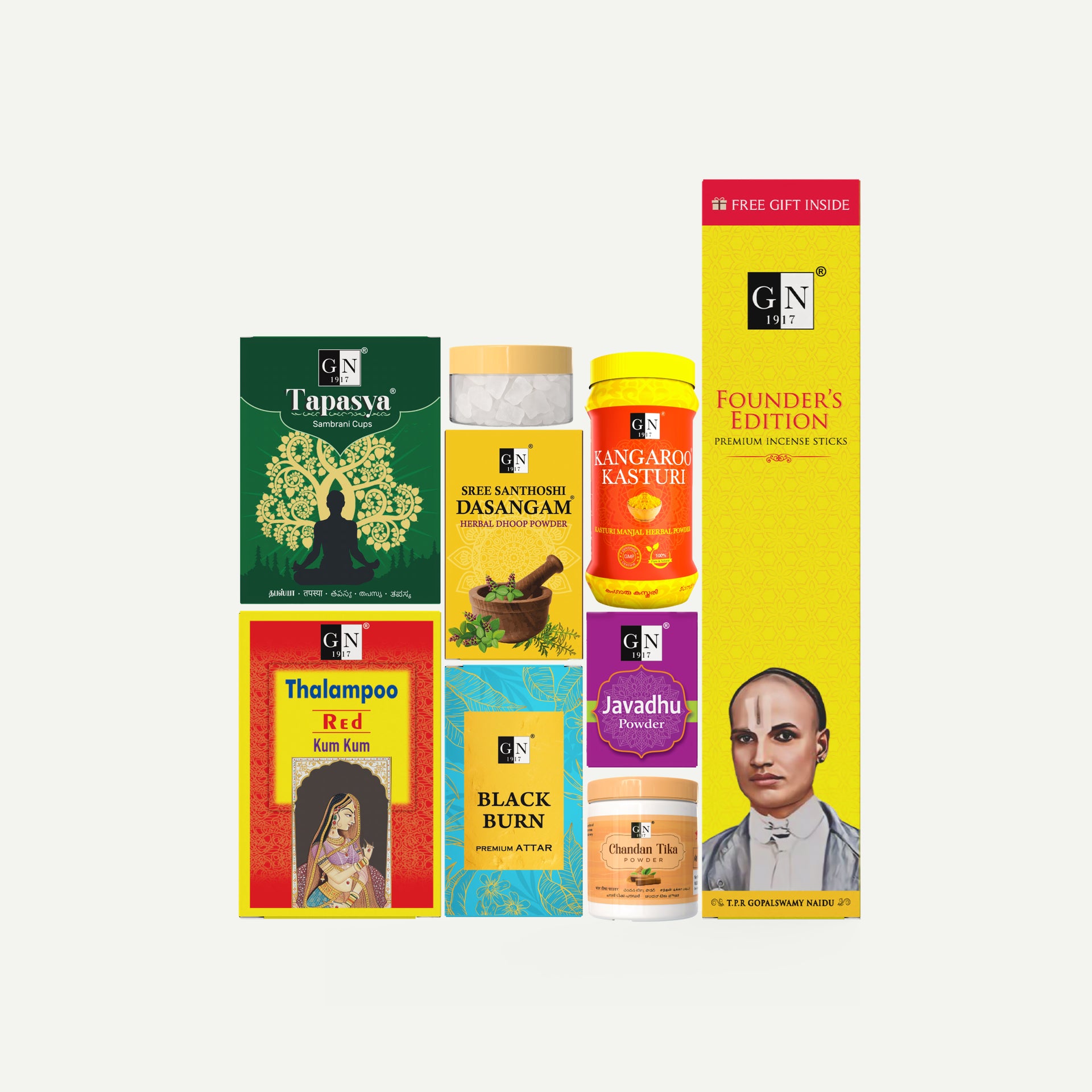 Femme　クインテッセンス　9冊セット GN 1917 Sacred Morning Ritual Combo – Set of 9 Pooja Essentials